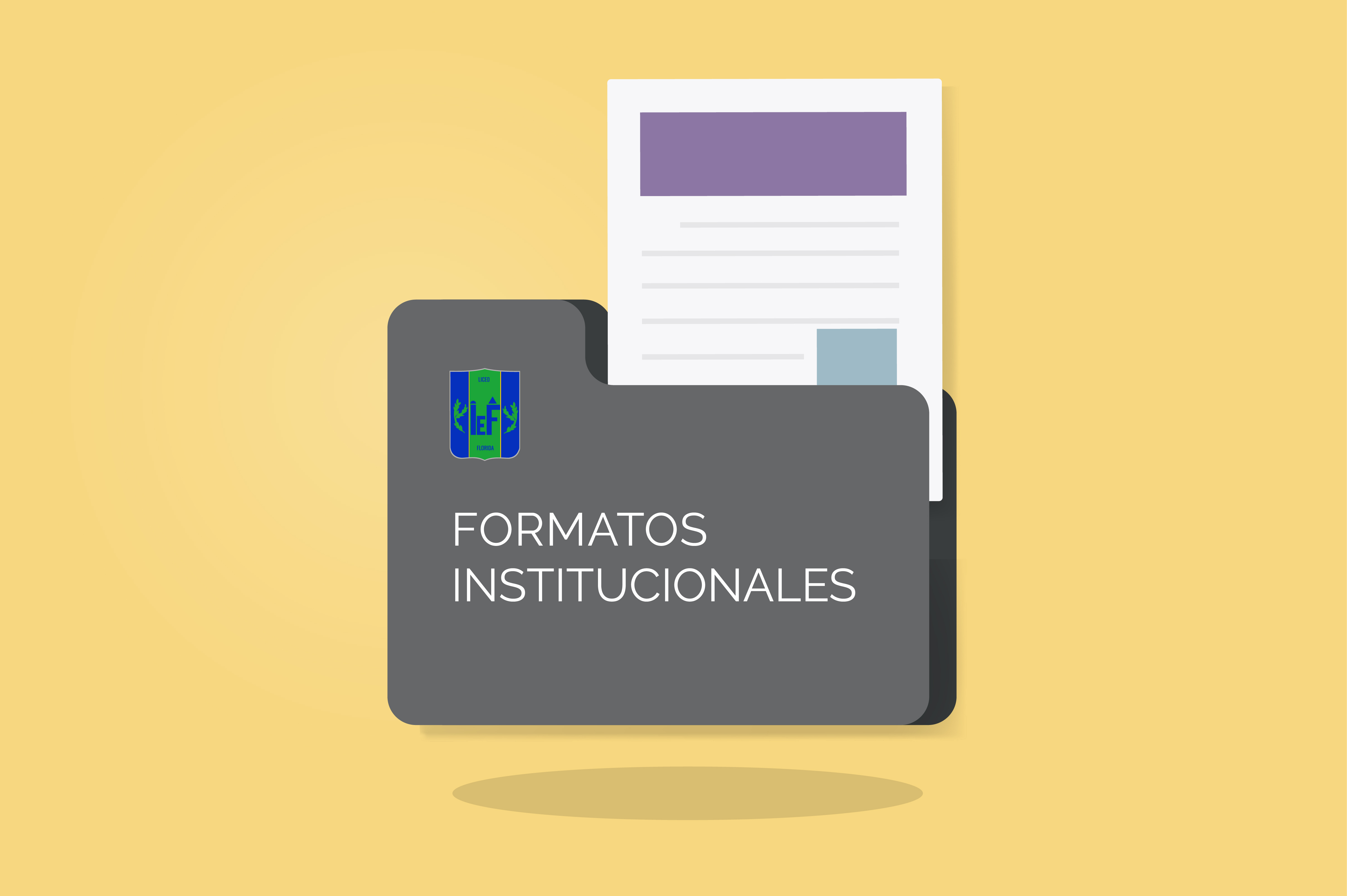 Formatos Institucionales