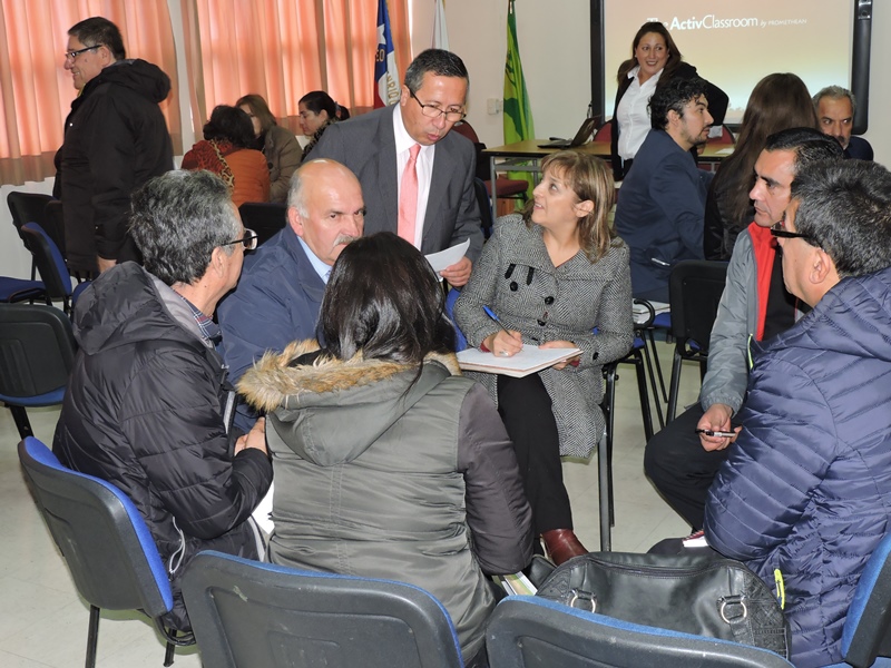 Reunión de Red Técnica Territorio Andalién Sur.