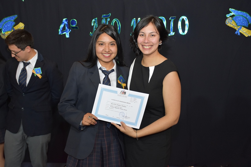 Ceremonia de licenciatura Cuarto Medio