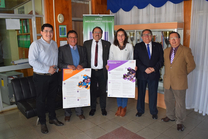 Superintendente de la Educación realiza una visita protocolar