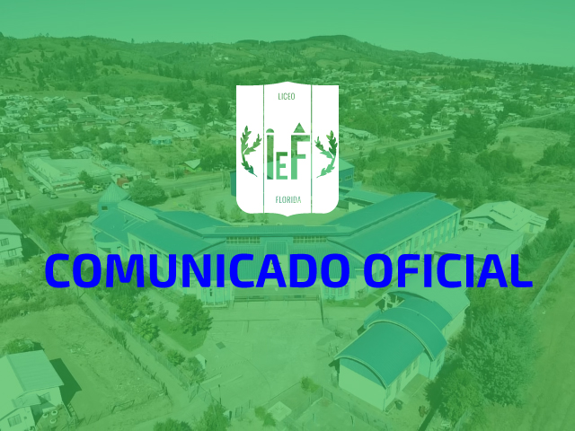 Comunicado oficial por contingencia COVID-19